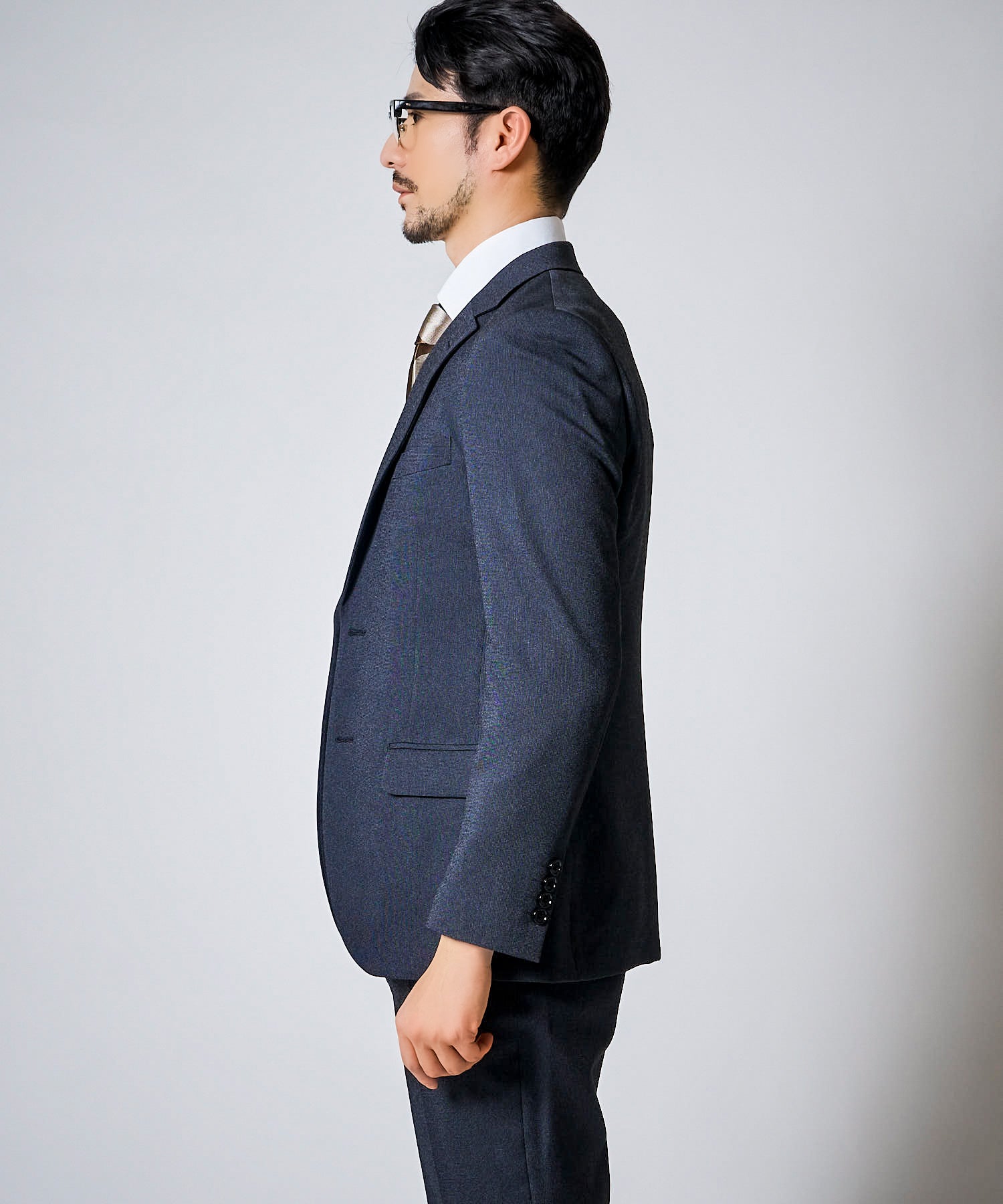 4WAYストレッチスーツ / ウォッシャブルセットアップ 3ピース