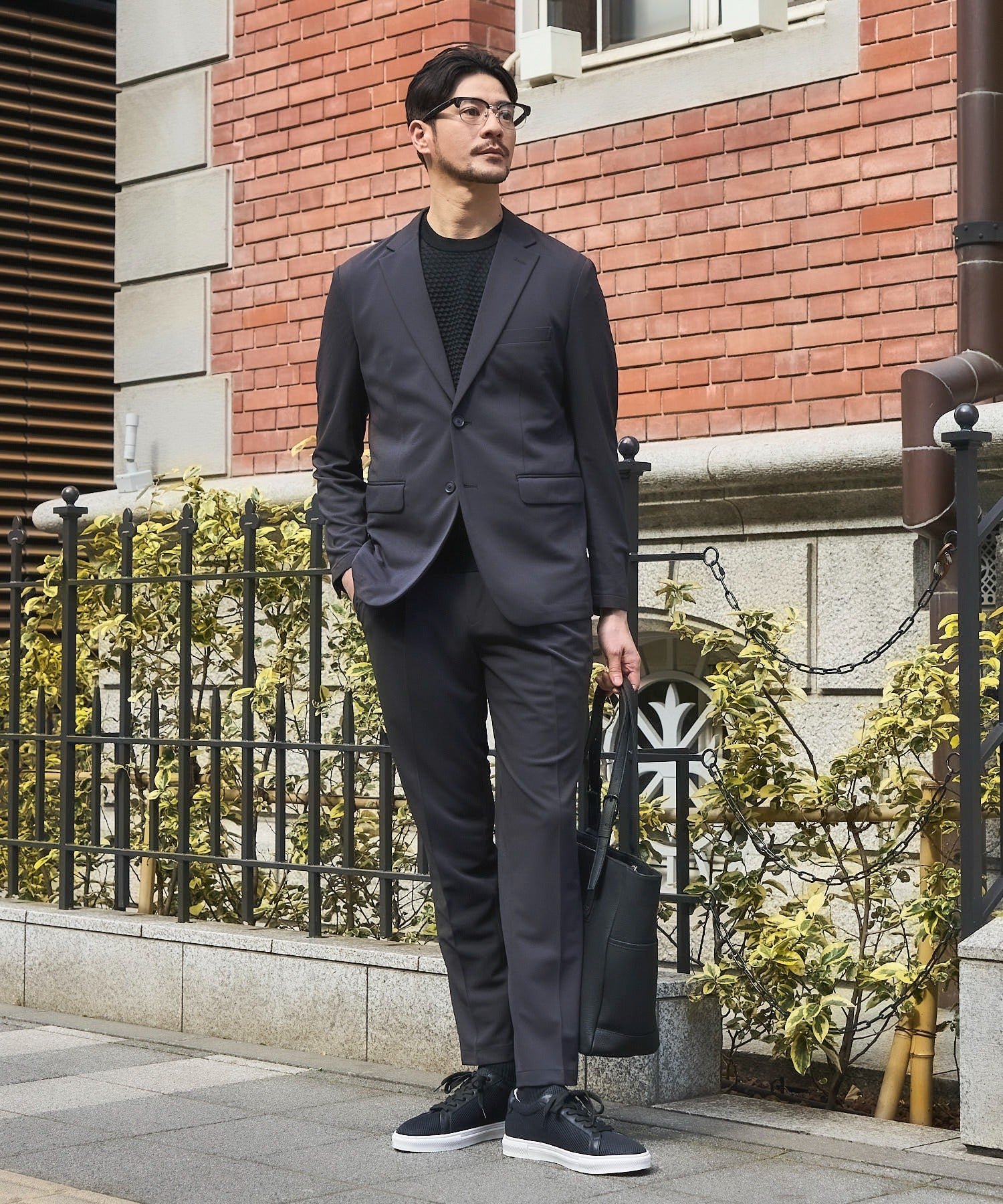 ダークグレー model:177cm 着用サイズ:M