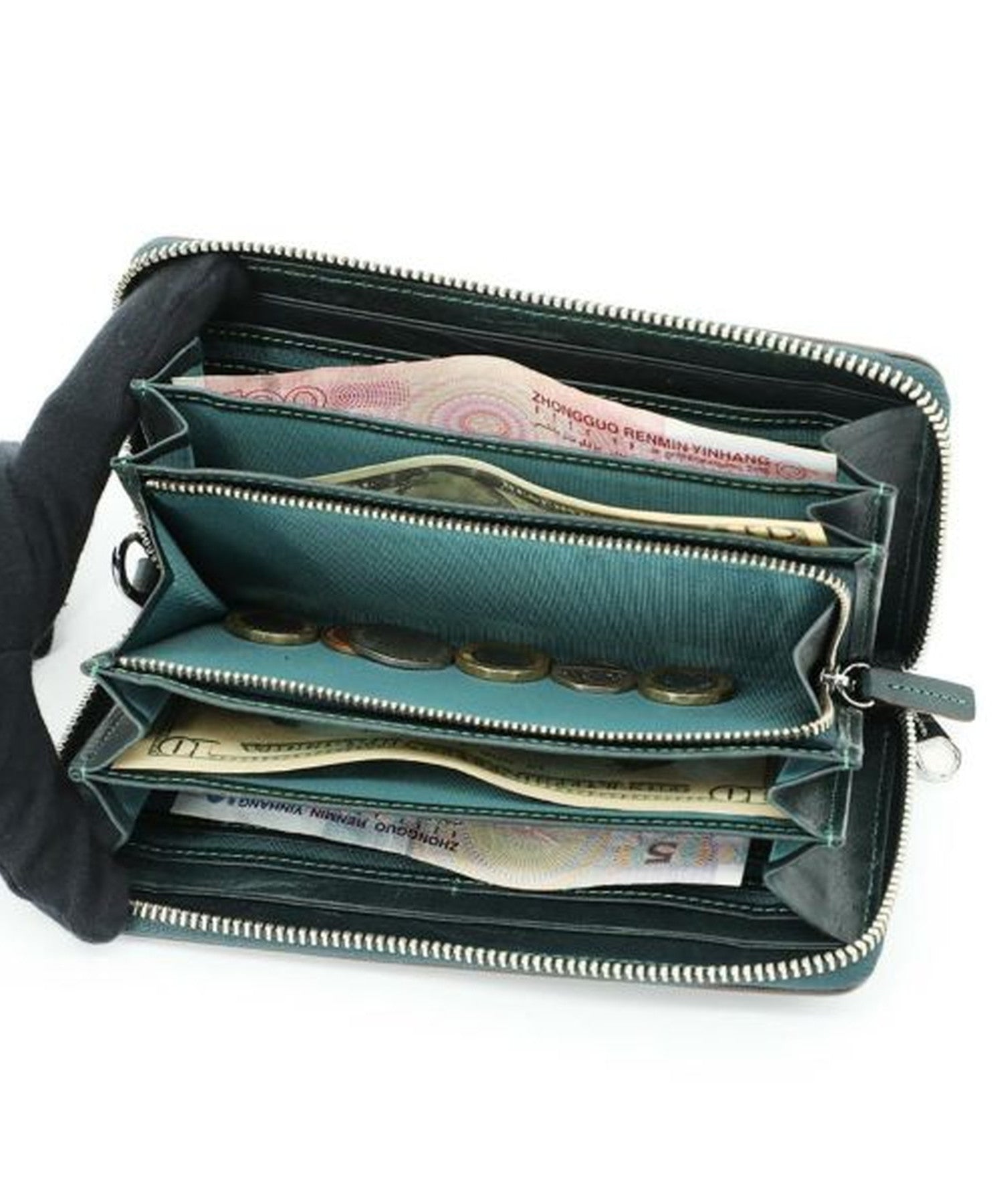 【SONNE】SCIROCCO（シロッコ）SOD001B－ジップ長財布