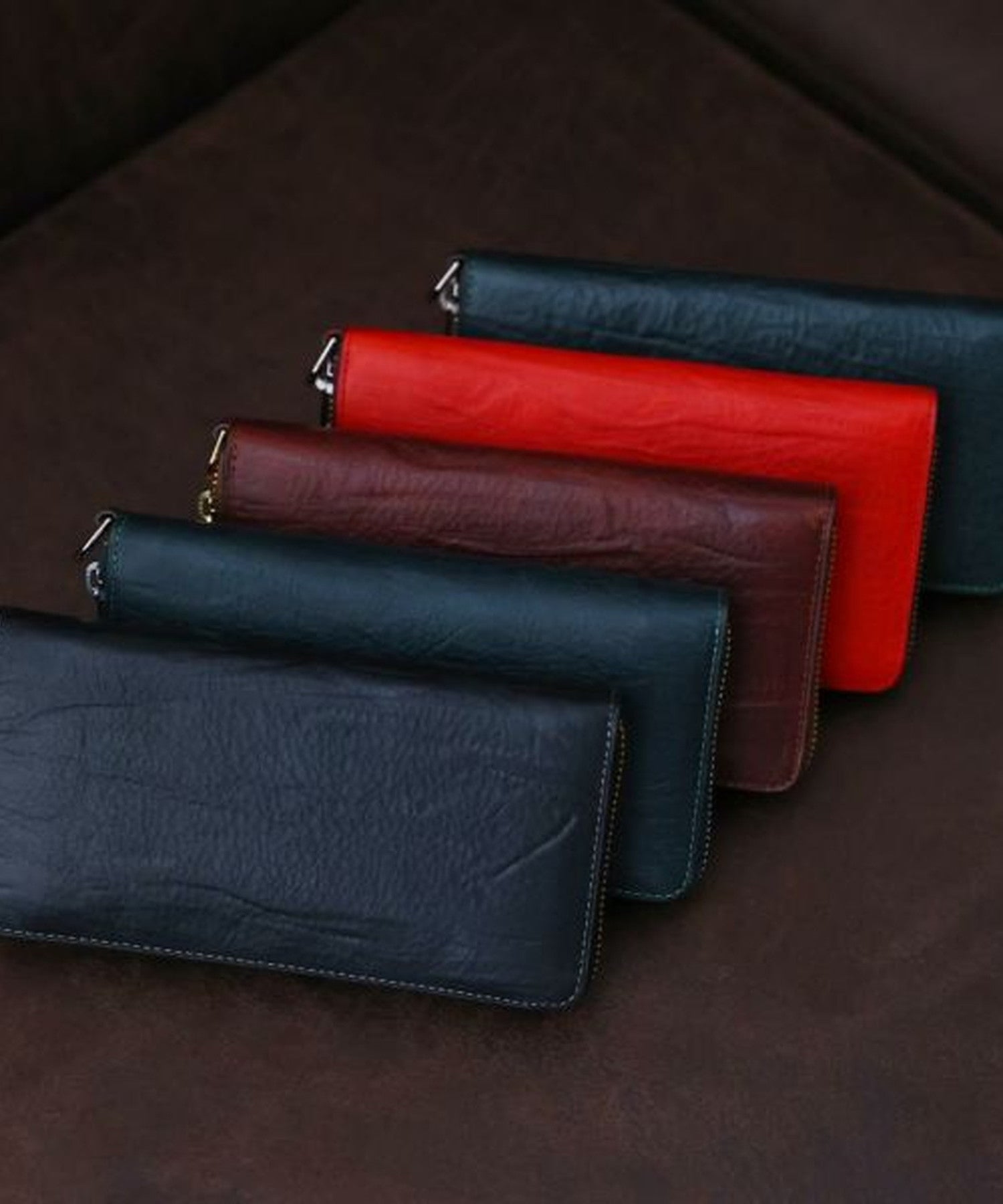 【SONNE】SCIROCCO（シロッコ）SOD001B－ジップ長財布