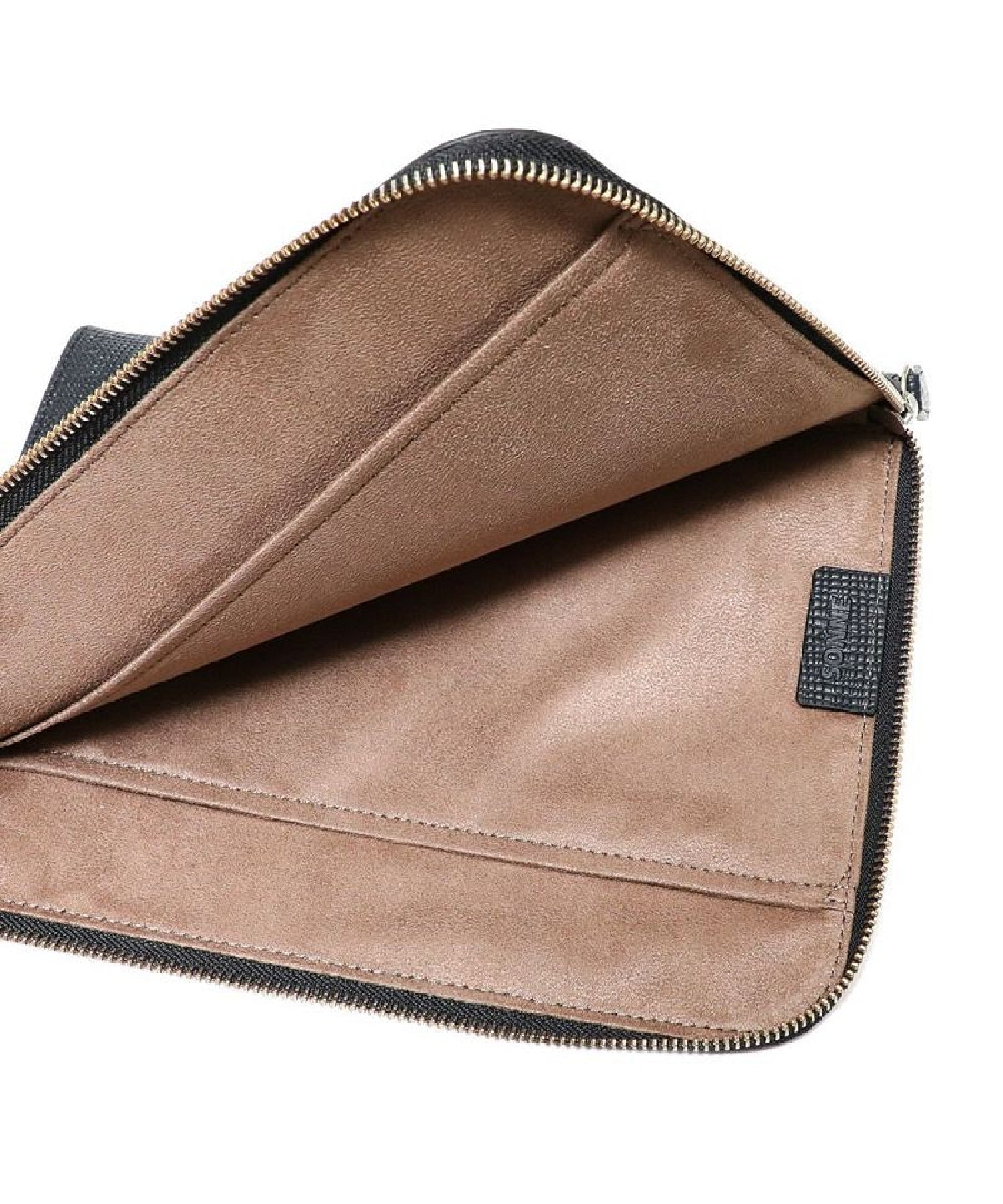 【SONNE】サフィアーノクラッチバッグ