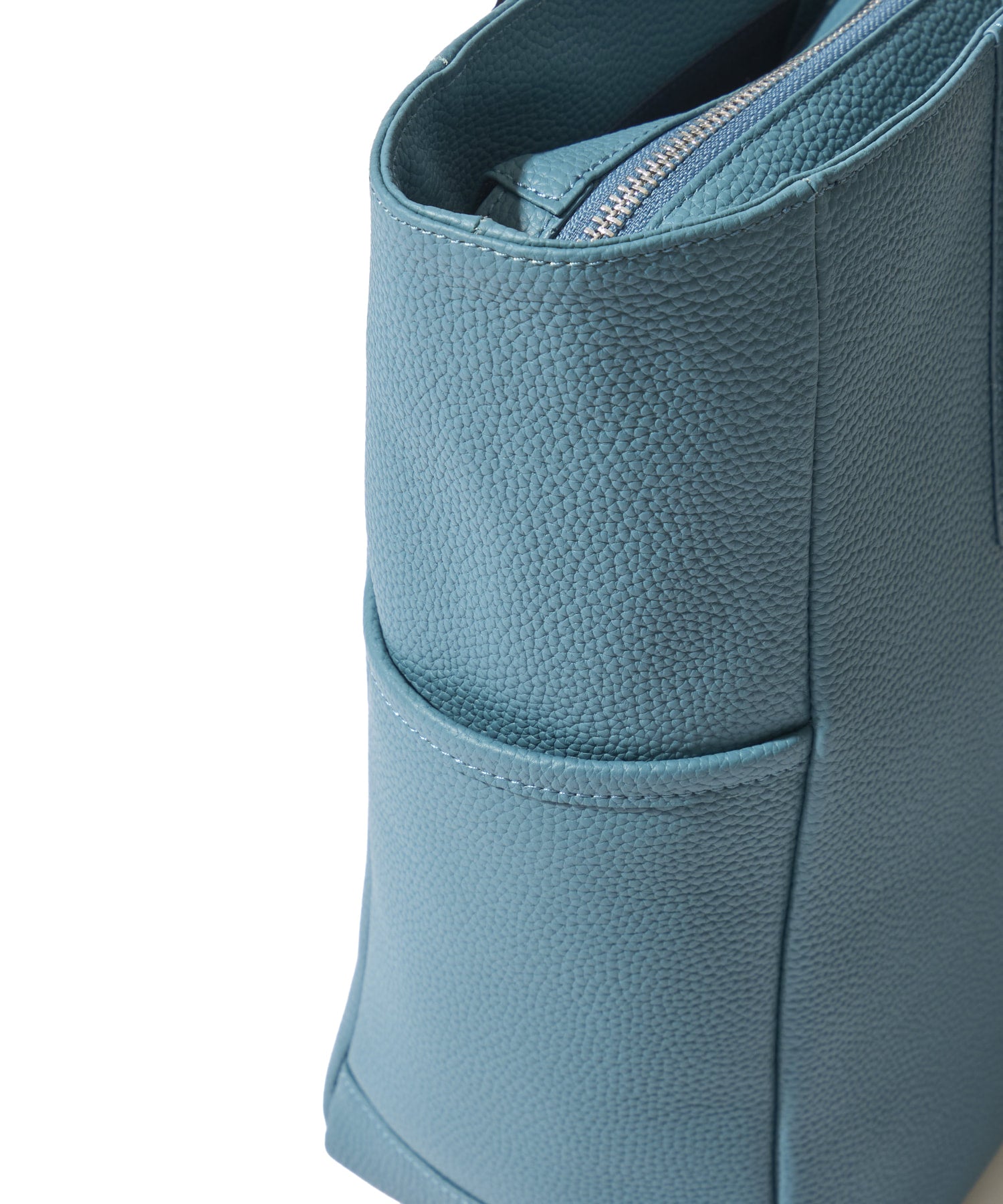 マルチポケットレザートートバッグ