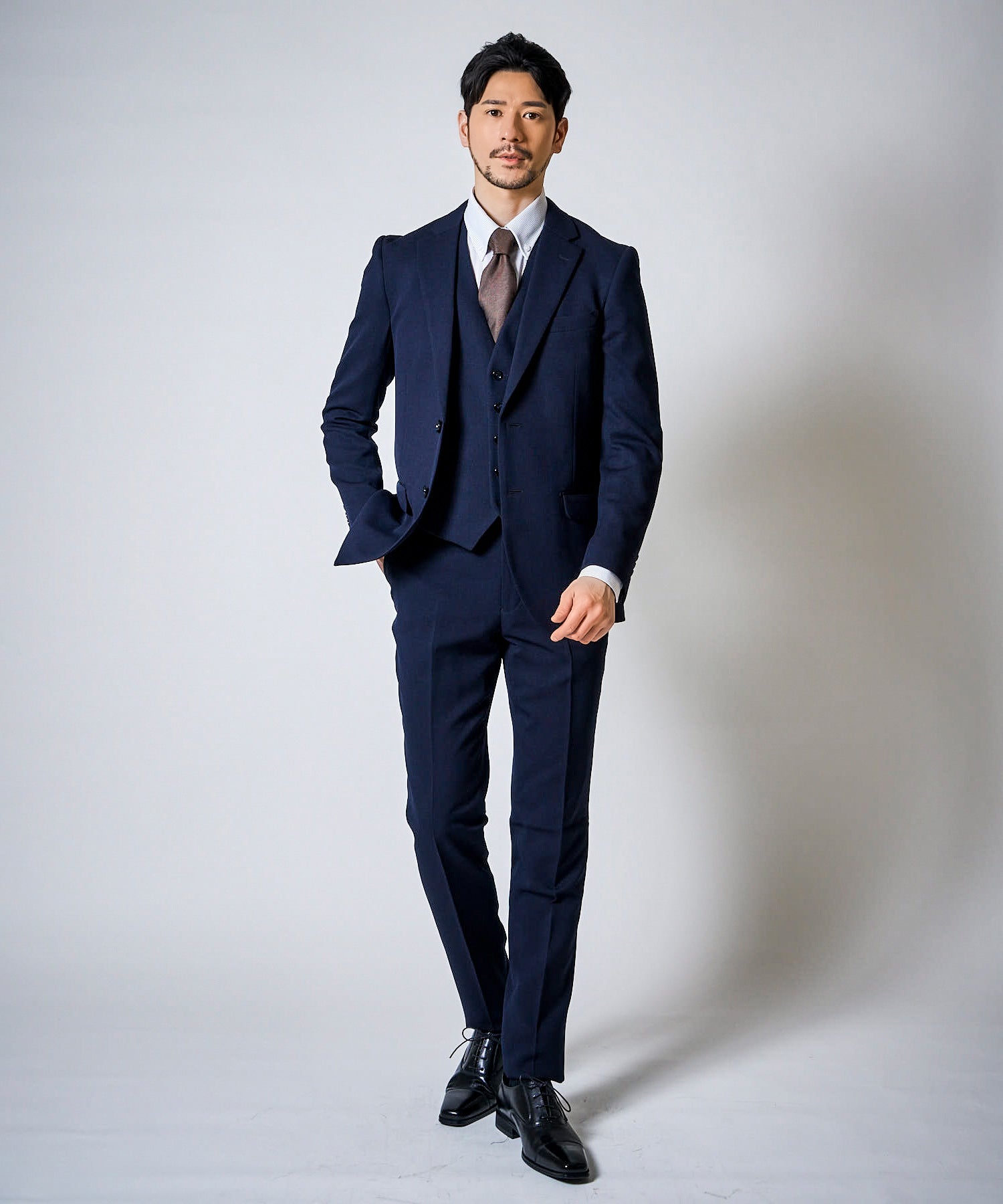 【ガーメント付】 LAD MUSCIAN ブルー 42 スーツ セットアップ 0220_image02_0253_1.jpg?v=