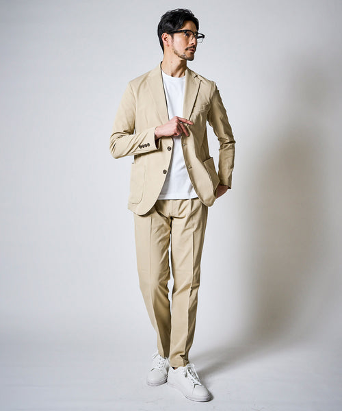 ベージュ　model：177cm　着用サイズ：L