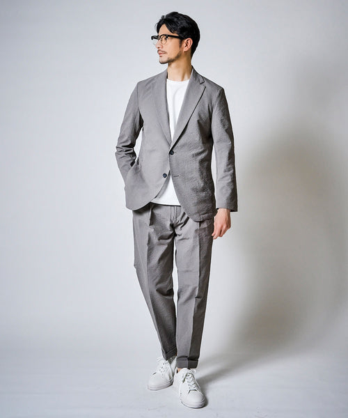 ライトグレー　model：177cm　着用サイズ：L