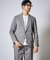 ライトグレー　model：177cm　着用サイズ：L