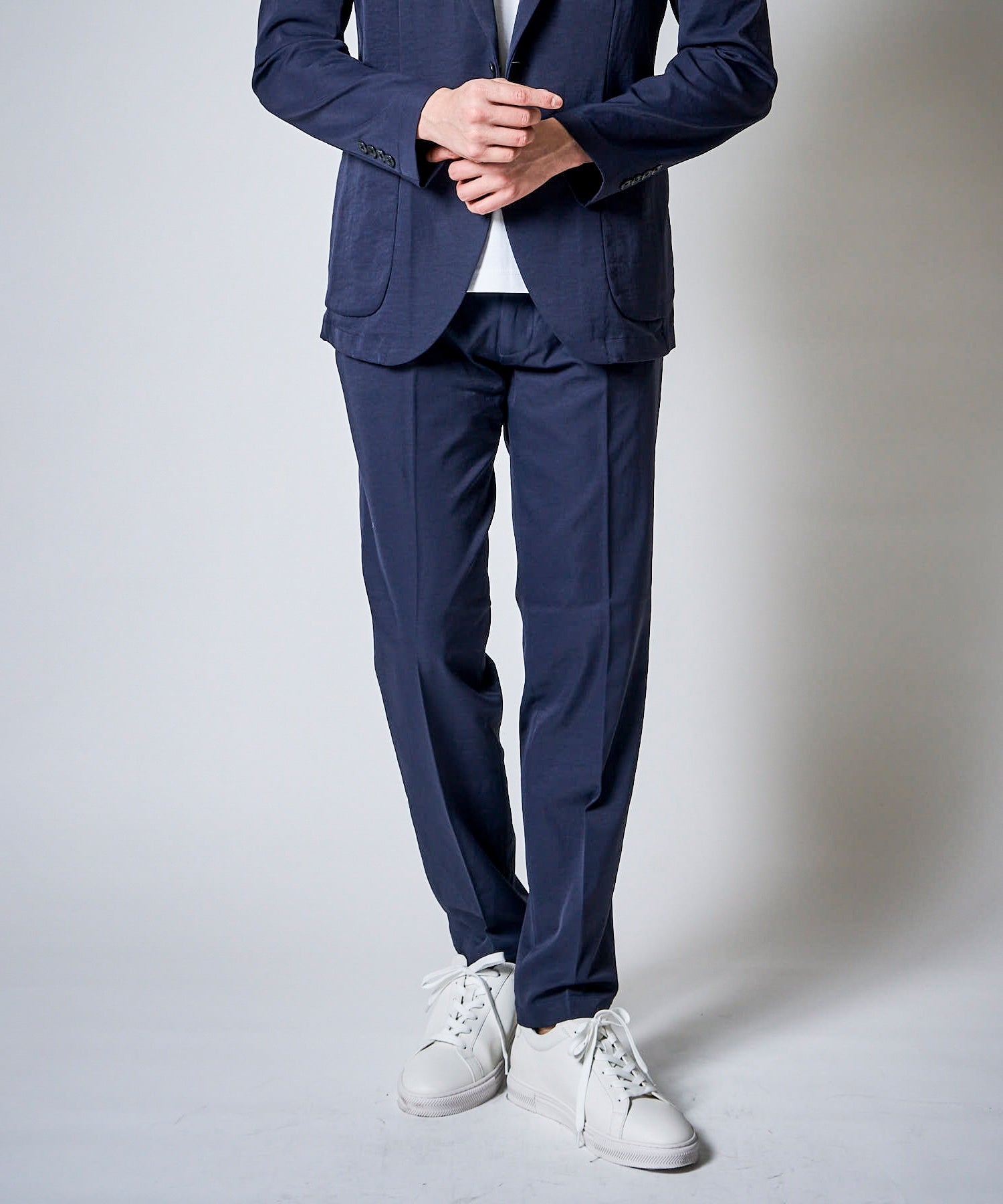 ネイビー　model：177cm　着用サイズ：L