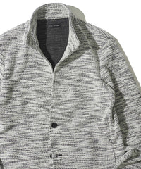 ツイードインレイスタンドカットジャケット