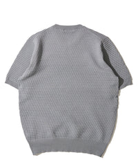 ブリスター半袖ニット