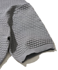 ブリスター半袖ニット