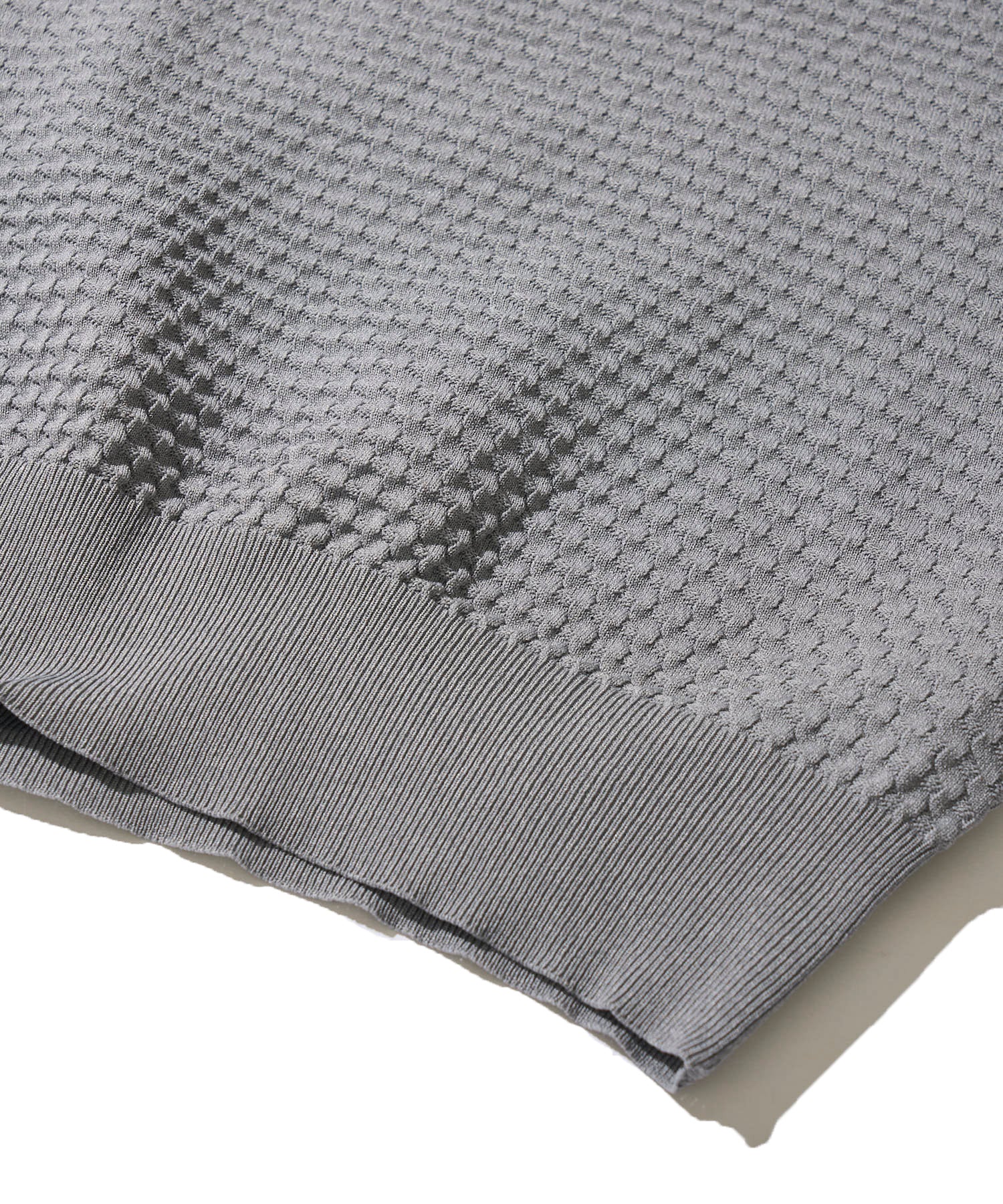 ブリスター半袖ニット