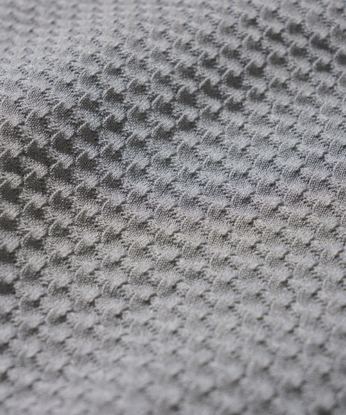 ブリスター半袖ニット