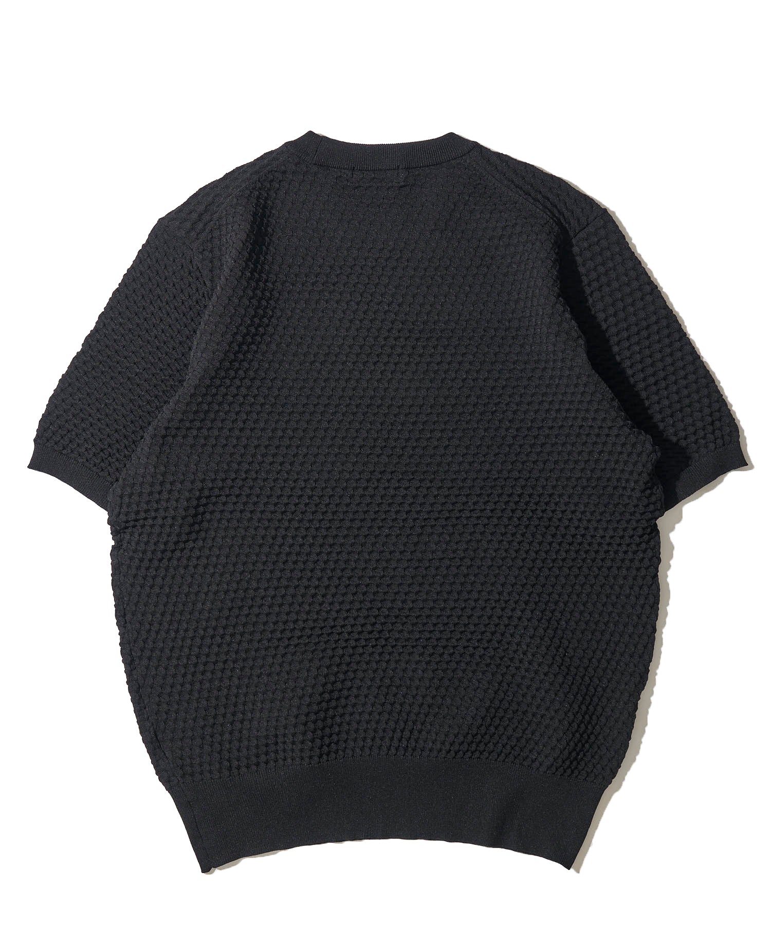 ブリスター半袖ニット