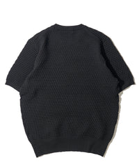 ブリスター半袖ニット