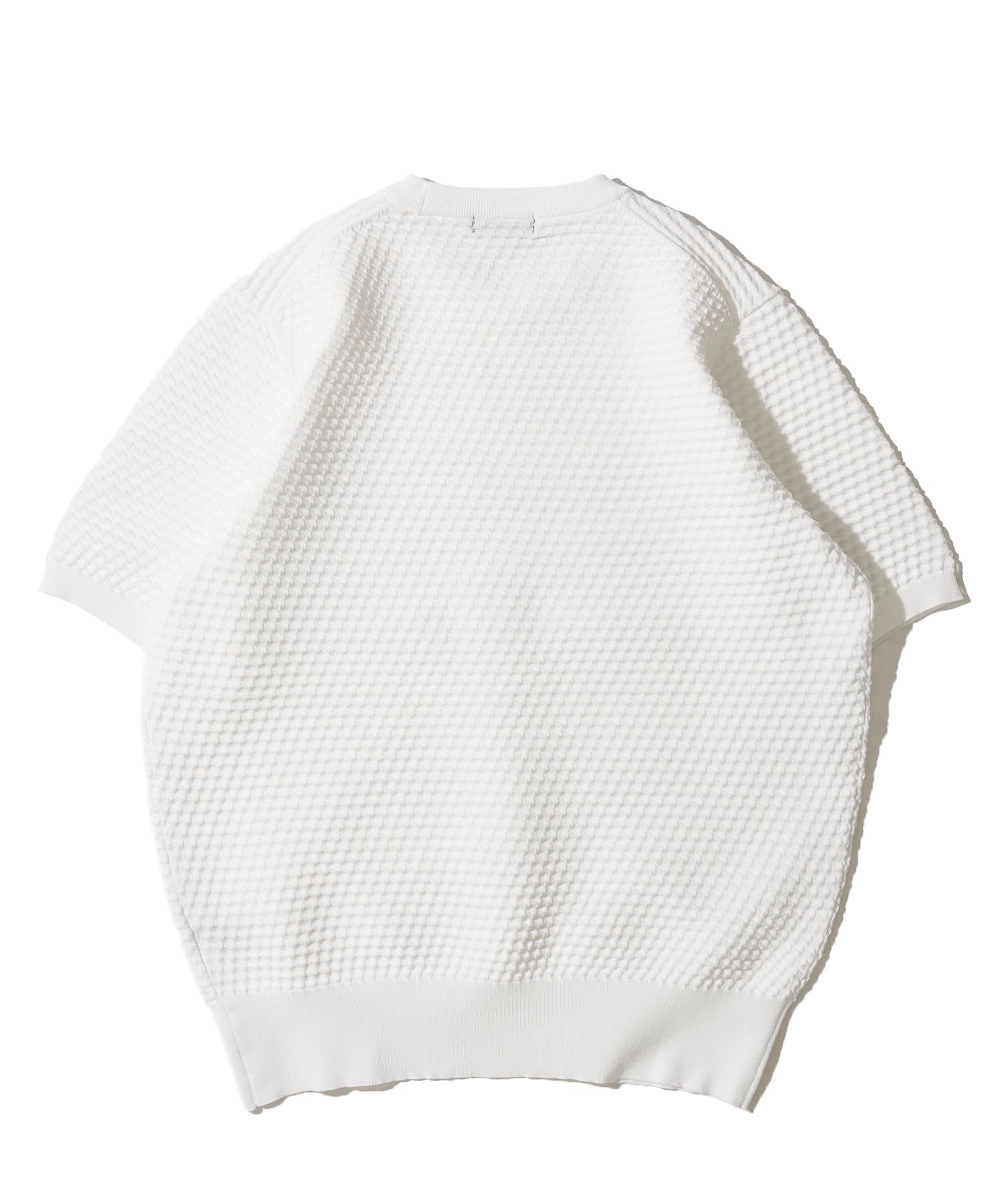 ブリスター半袖ニット