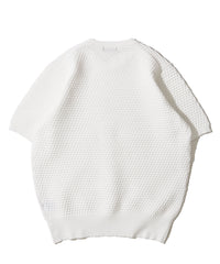 ブリスター半袖ニット