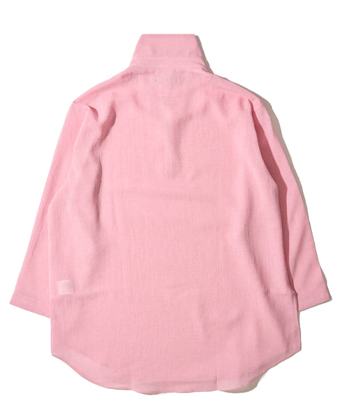 【展開店舗限定】リネンライク ウォッシャブル スキッパーシャツ