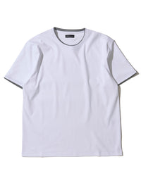 シルケット天竺クルーネックＴシャツ