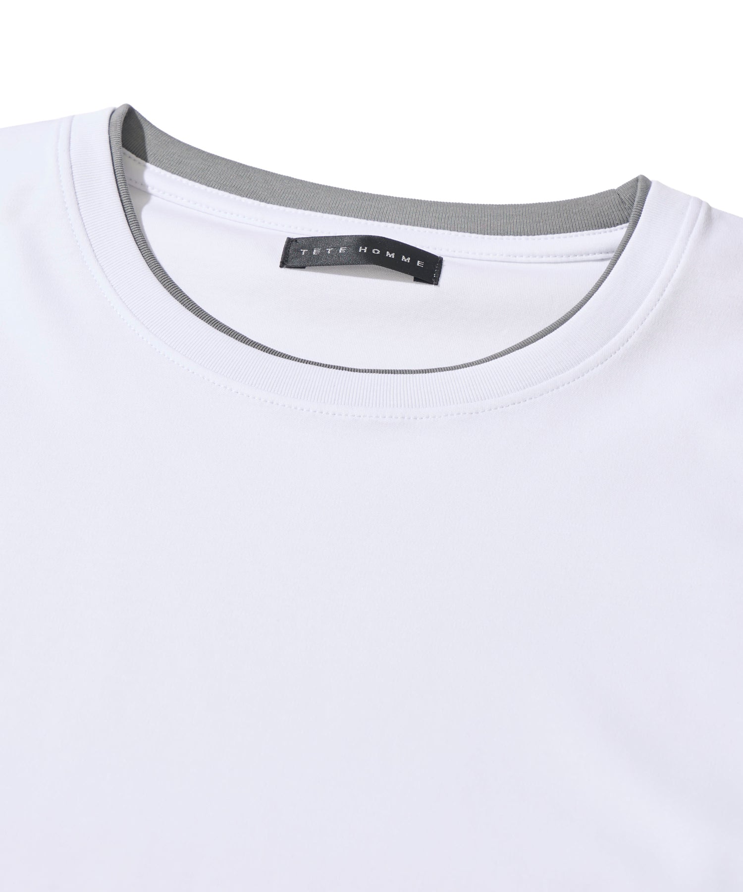 シルケット天竺クルーネックＴシャツ