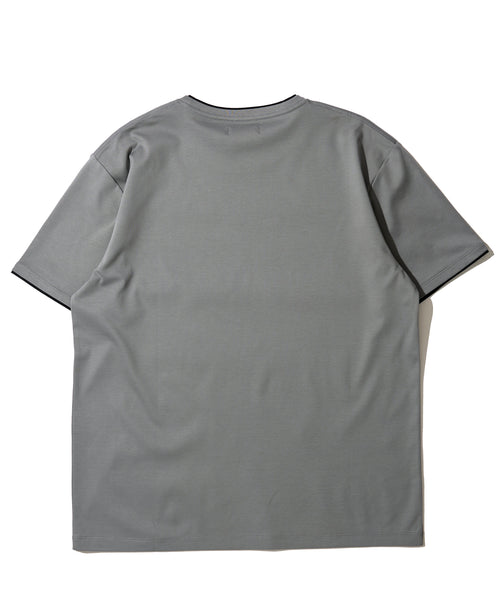 シルケット天竺クルーネックＴシャツ