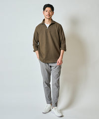 ハードマンリネン / Herdmans Linen 7分袖カプリシャツ / スキッパーシャツ
