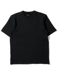 ブリスタージャガードＶネックＴシャツ