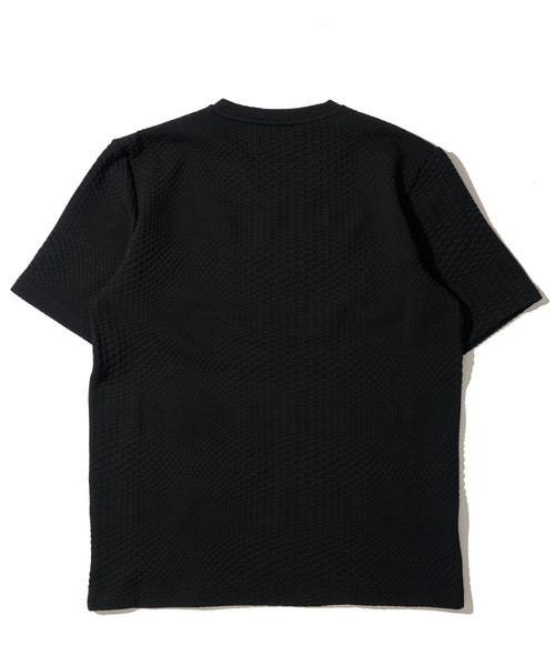 ブリスタージャガードＶネックＴシャツ