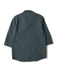 ピケワッシャー七分袖シャツ