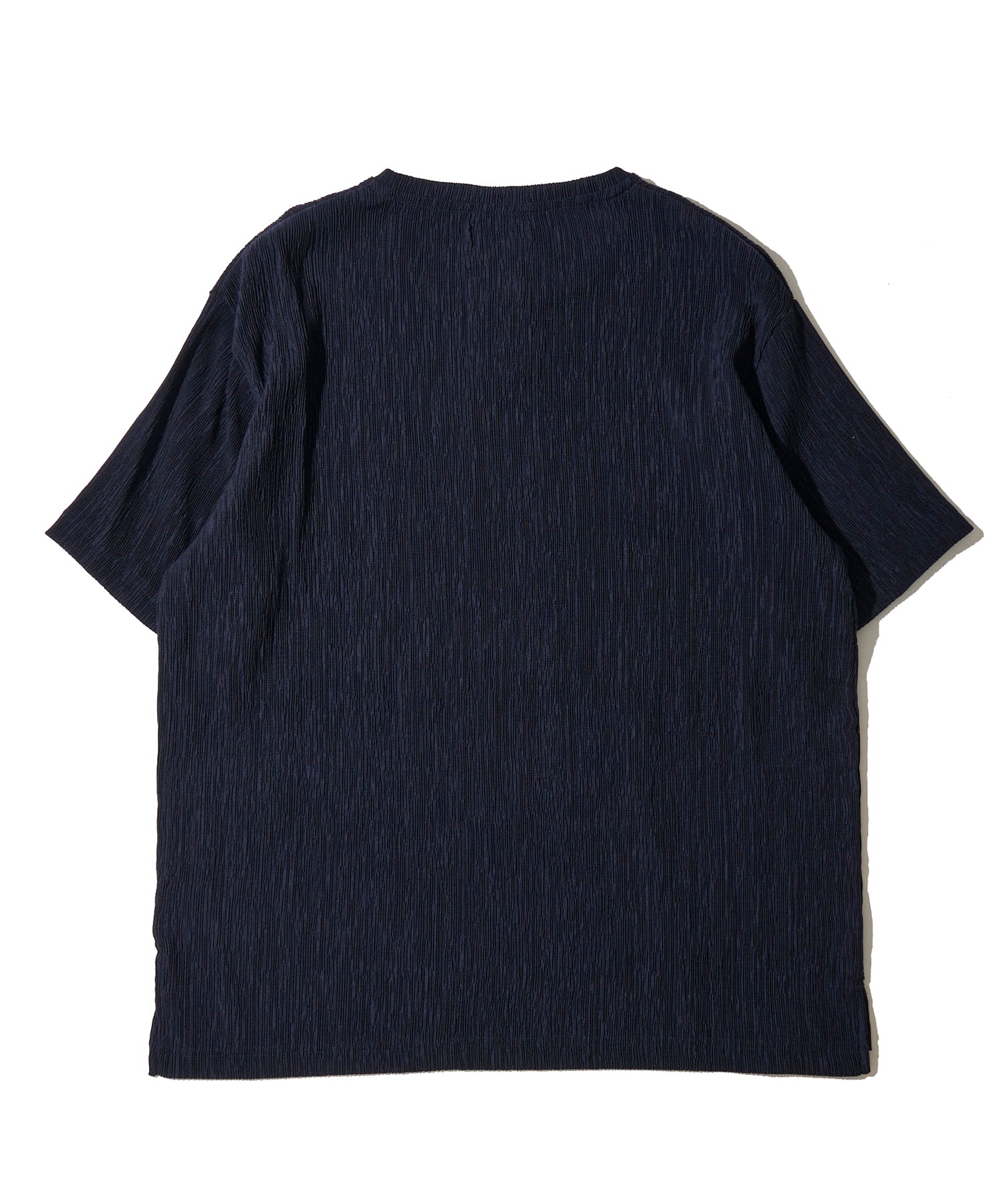 楊柳スキッパーキーネックＴシャツ