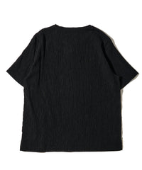 楊柳スキッパーキーネックＴシャツ