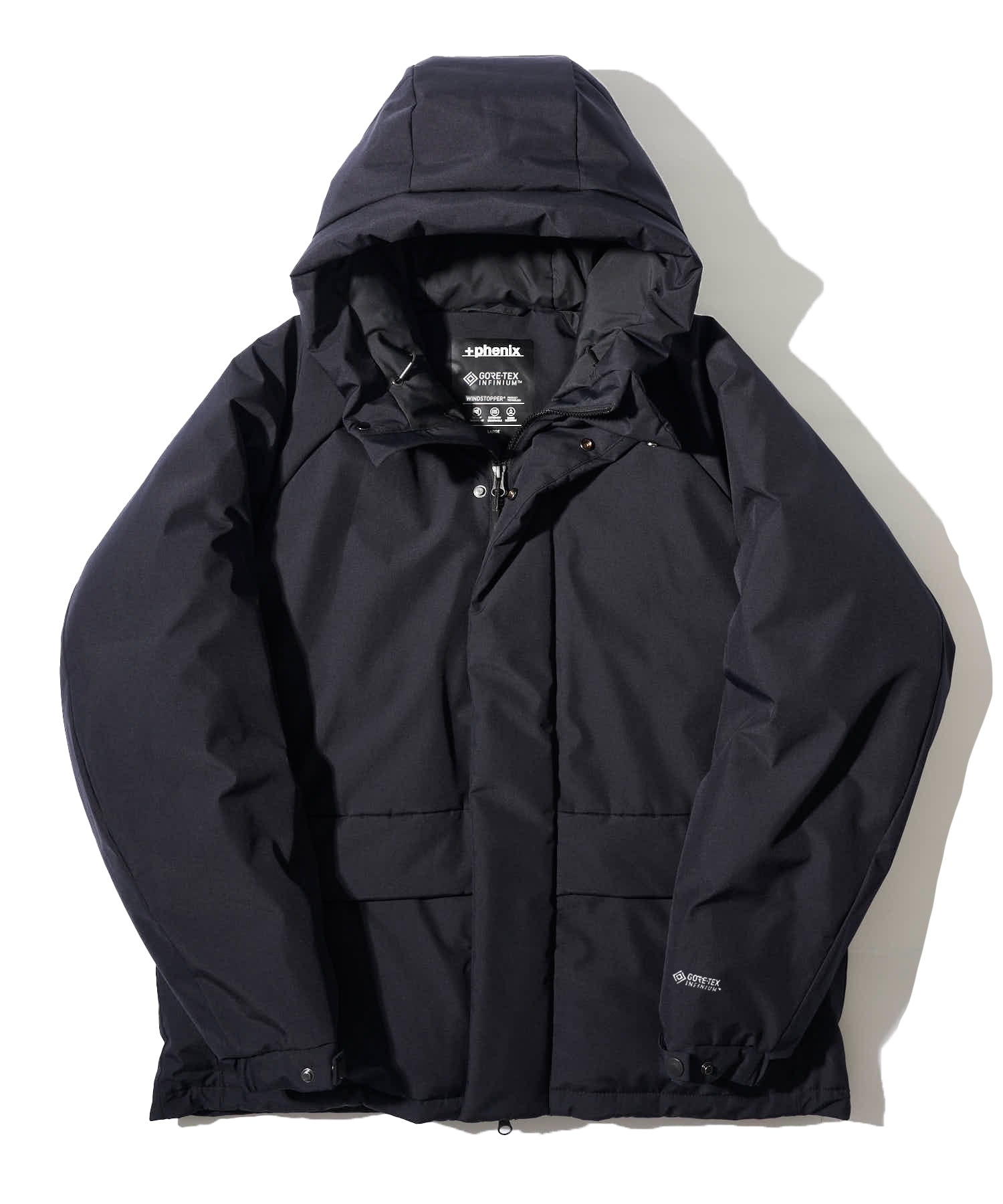 +phenix別注 ゴアテックス ダウンジャケット / GORE-TEX DOWN JACKET - ブラック系2 / S