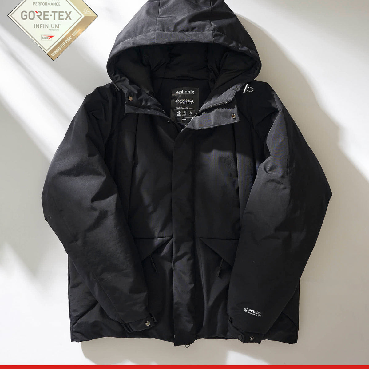 phenix｜プラスフェニックス 別注 ゴアテックス ダウンジャケット  