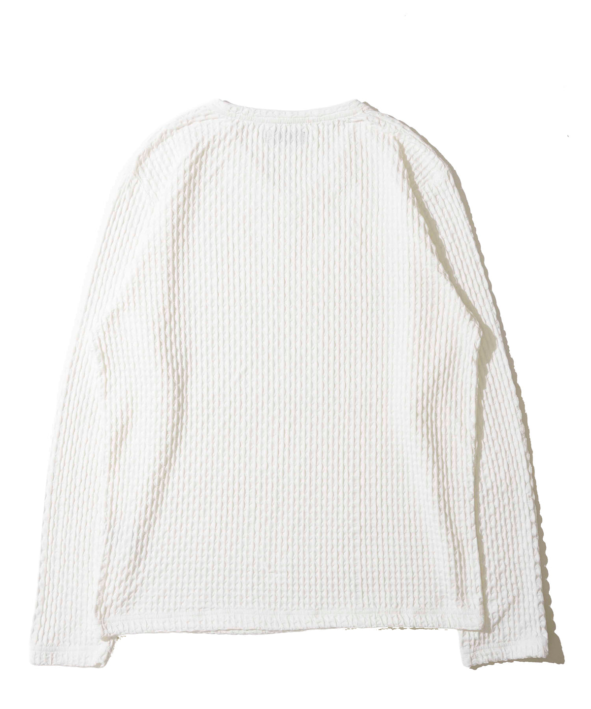 バタフライブリスターVネックロングＴシャツ