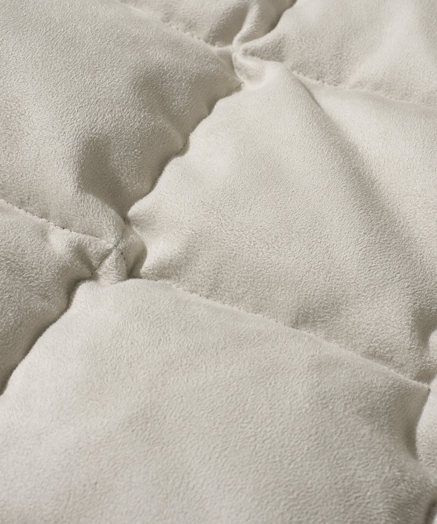 スエードダウンブルゾン