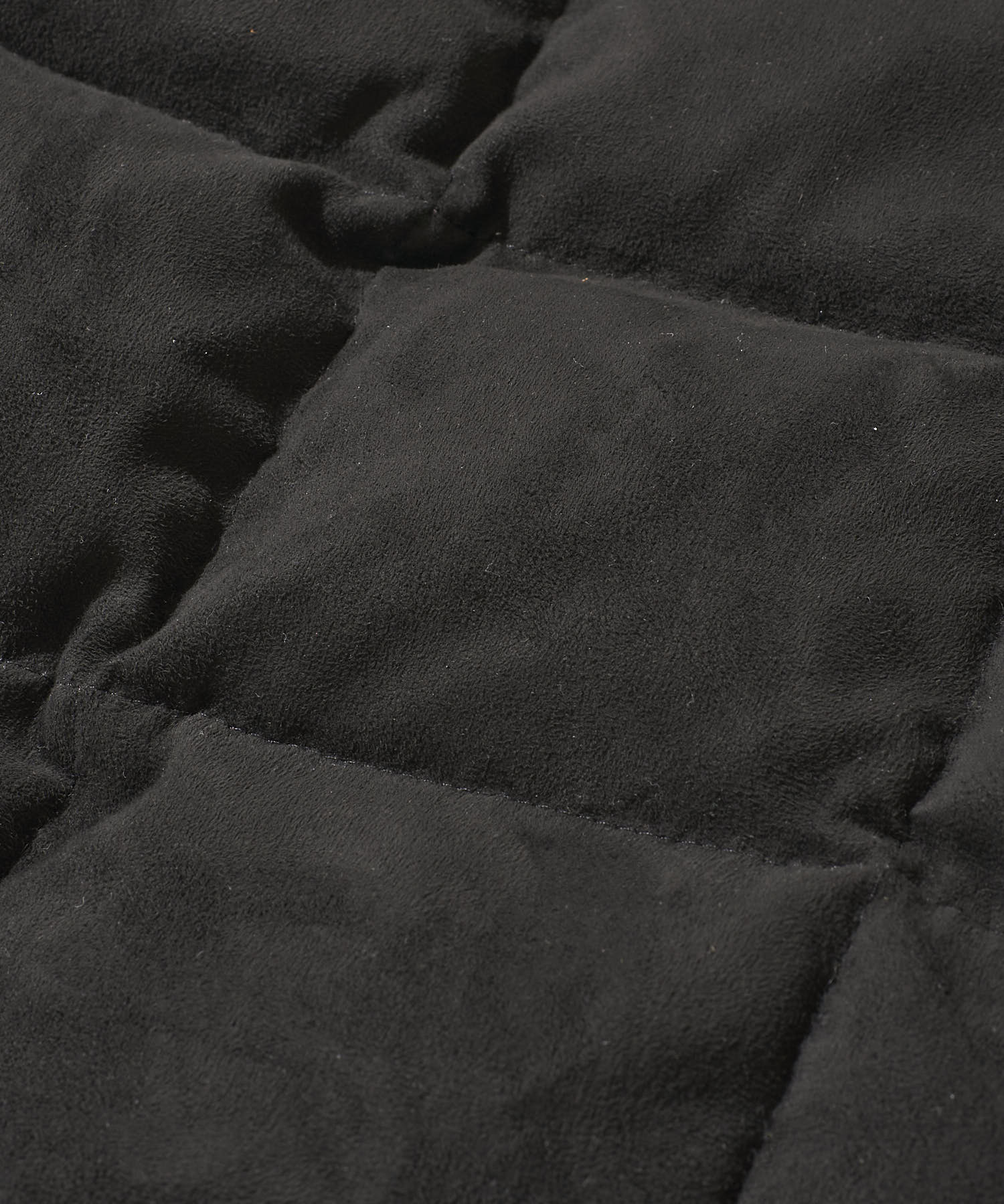 スエードダウンブルゾン