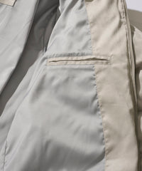 スエードダウンブルゾン