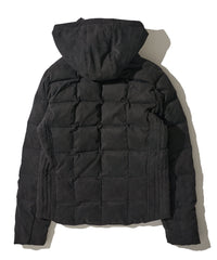 スエードダウンブルゾン