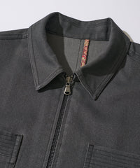 顔料プリントシャツアウター