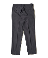 へリンボンストレッチテーパードパンツ