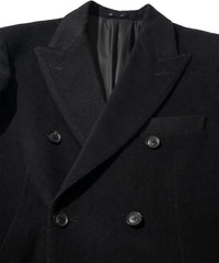 【受注生産:2月お渡し】 【あぶない刑事 × KAZUTAKA KATOH】 カシミヤダブルロングコート 40周年記念ハンガー付