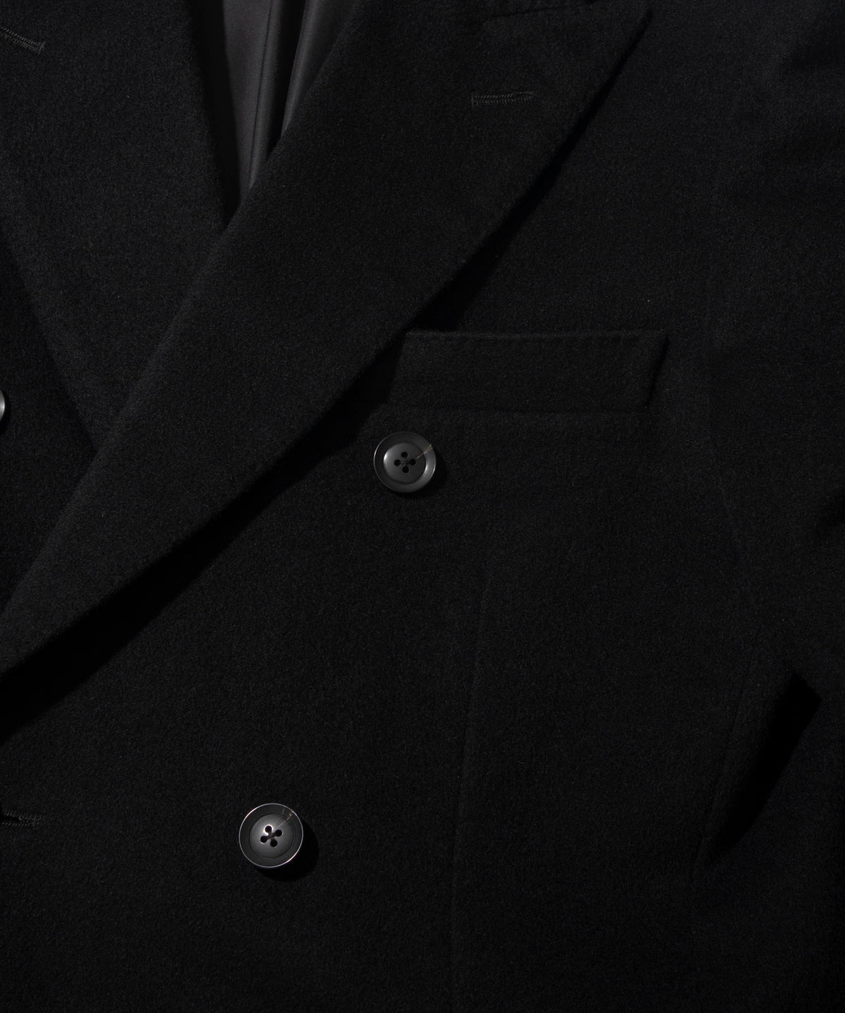 【受注生産:2月お渡し】 【あぶない刑事 × KAZUTAKA KATOH】 カシミヤダブルロングコート 40周年記念ハンガー付