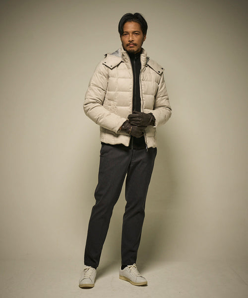 ホワイト　model：186㎝　着用サイズ：L