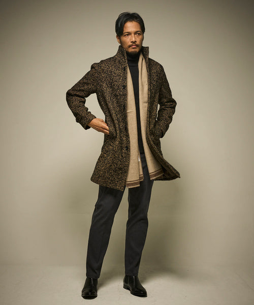 ベージュ　model：186㎝　着用サイズ：L