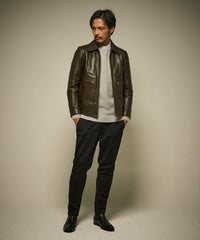 カーキ　model：186㎝　着用サイズ：L