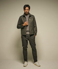 ダウンファブリックスタンドカラーブルゾン