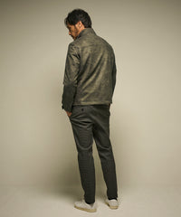 ダウンファブリックスタンドカラーブルゾン