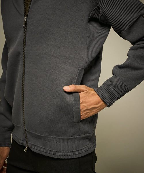 ドライバーズニットブルゾン