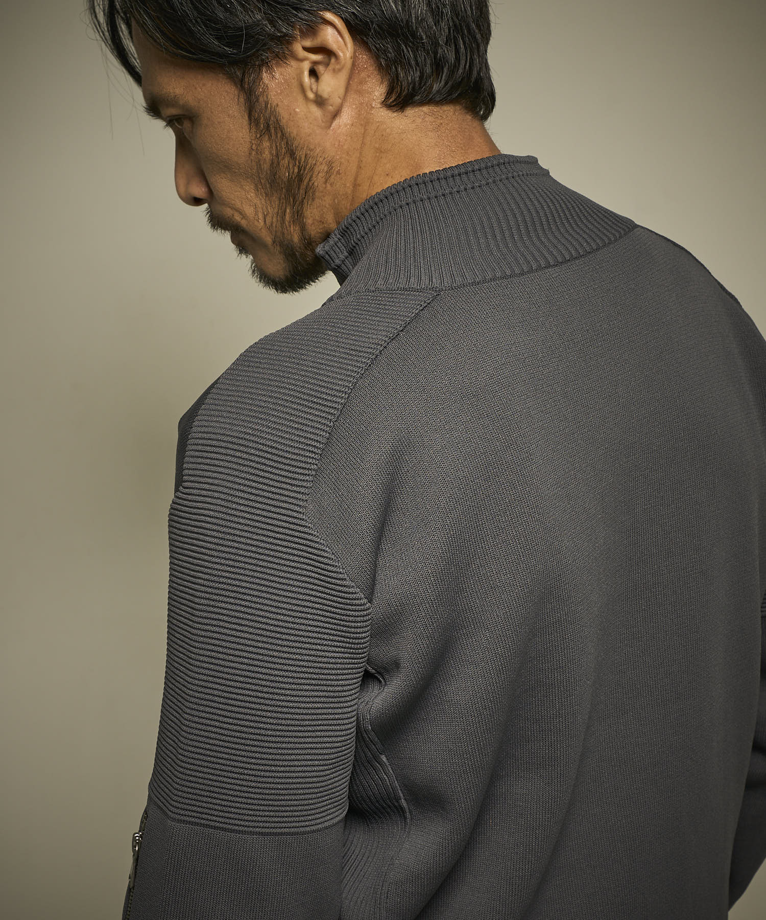 ドライバーズニットブルゾン