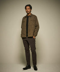 カーキ　model：186㎝　着用サイズ：L