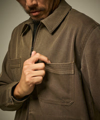 顔料プリントシャツアウター